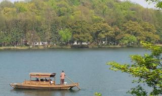 杭州西湖的基本构造